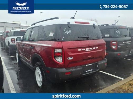 Ruby Red 2026 Ford Bronco Sport Heritage