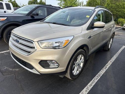 White Gold Metallic 2018 Ford Escape SE