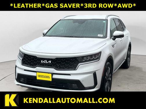 Snow White Pearl 2023 Kia Sorento Hybrid EX