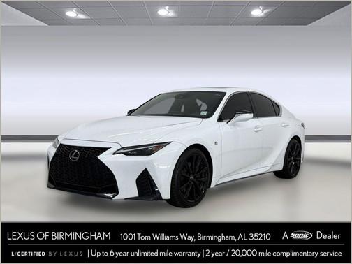 Ultra White 2021 Lexus IS 350 Base