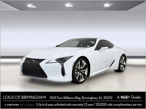 Ultra White 2019 Lexus LC 500 Base