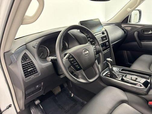 Aspen White Tricoat 2023 Nissan Armada SV 2WD