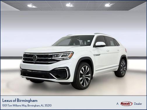 White 2021 Volkswagen Atlas Cross Sport 3.6L V6 SEL Premium R-Line