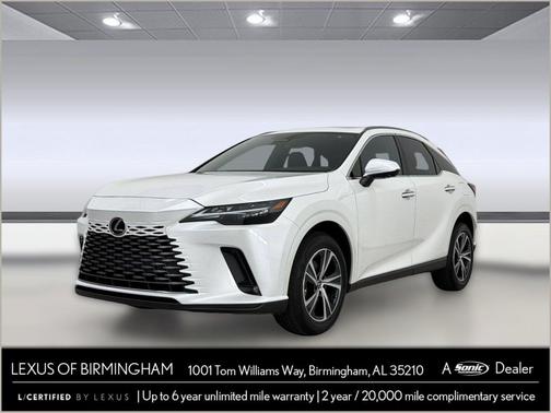 Eminent White Pearl 2025 Lexus RX 350 Base