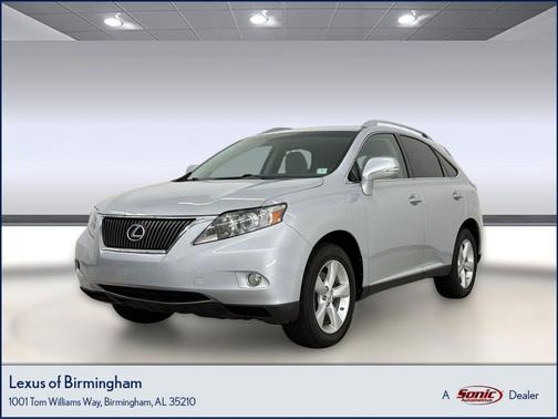 Silver 2011 Lexus RX 350 Base