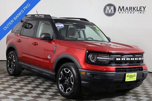 Rapid Red Metallic Tinted Clearcoat 2021 Ford Bronco Sport Outer Banks