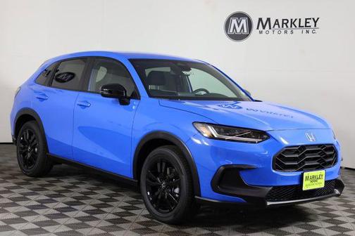 Boost Blue Pearl 2026 Honda HR-V AWD Sport