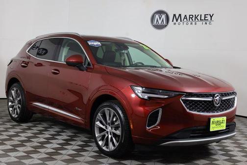 Cinnabar Metallic 2021 Buick Envision AWD Avenir