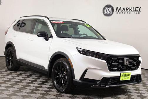 Platinum White Pearl 2024 Honda CR-V Hybrid Sport AWD