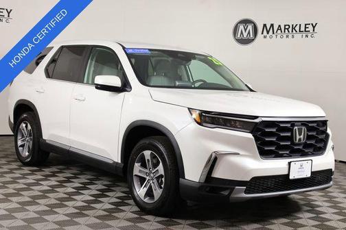 Platinum White Pearl 2025 Honda Pilot EX-L