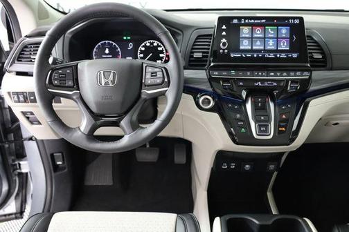 Solar Silver Metallic 2026 Honda Odyssey Elite Passenger Van