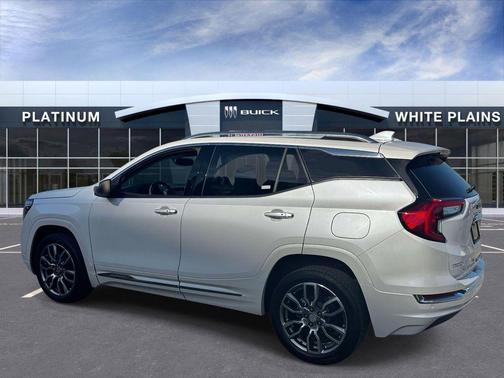 White Frost Tricoat 2024 GMC Terrain Denali