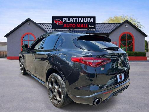 Vulcano Black Metallic 2023 Alfa Romeo Stelvio Veloce AWD