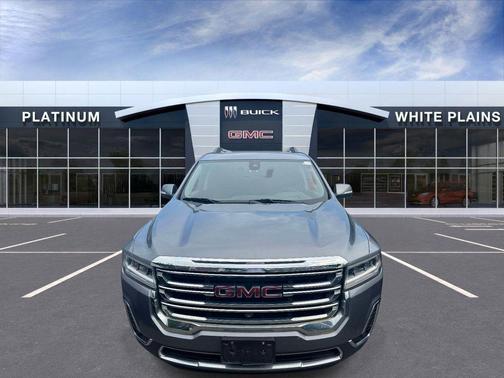 Satin Steel Metallic 2021 GMC Acadia AWD SLT