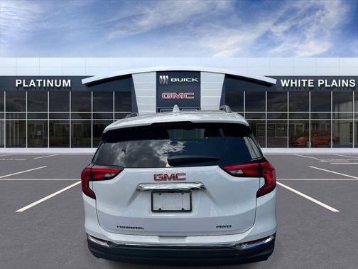 Summit White 2021 GMC Terrain SLT