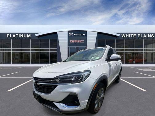 White Frost Tricoat 2020 Buick Encore GX Essence