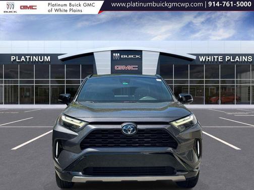 Magnetic Gray Metallic/Midnight Black Metallic 2024 Toyota RAV4 Hybrid SE