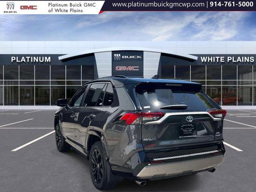 Magnetic Gray Metallic/Midnight Black Metallic 2024 Toyota RAV4 Hybrid SE