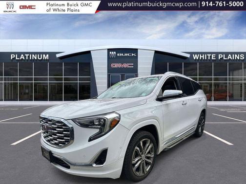 Summit White 2018 GMC Terrain Denali