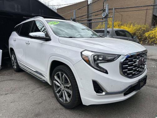 Summit White 2018 GMC Terrain Denali