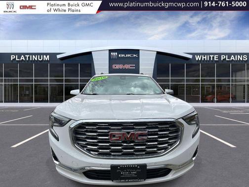 Summit White 2018 GMC Terrain Denali