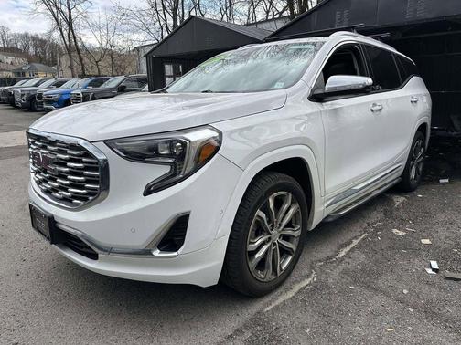 Summit White 2018 GMC Terrain Denali