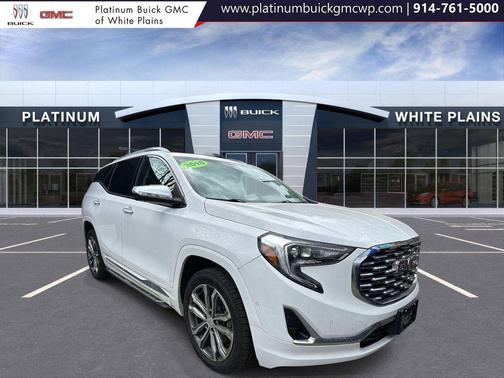 Summit White 2018 GMC Terrain Denali