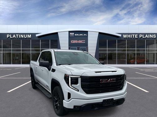 Summit White 2024 GMC Sierra 1500 Elevation