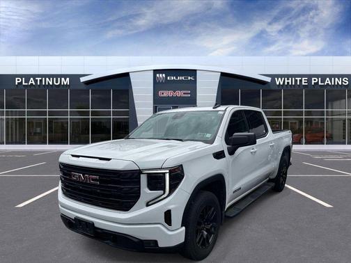 Summit White 2024 GMC Sierra 1500 Elevation