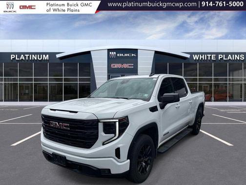 Summit White 2024 GMC Sierra 1500 Elevation