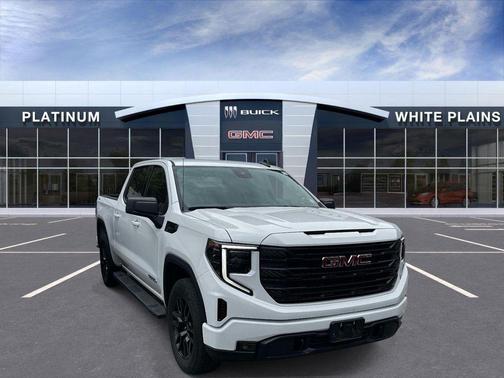 Summit White 2024 GMC Sierra 1500 Elevation