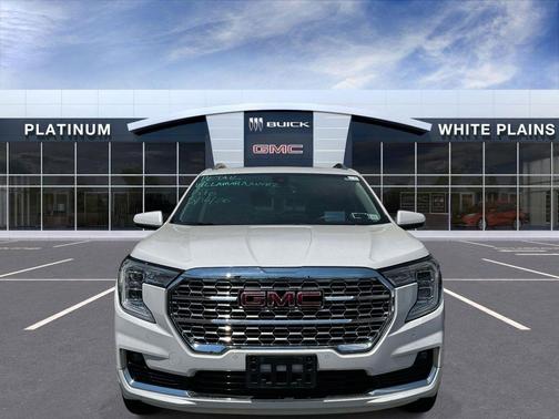 White Frost Tricoat 2023 GMC Terrain Denali