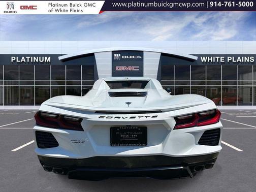 Arctic White 2024 Chevrolet Corvette Stingray w/1LT
