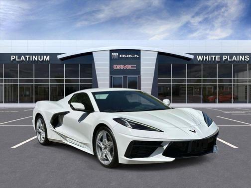 Arctic White 2024 Chevrolet Corvette Stingray w/1LT