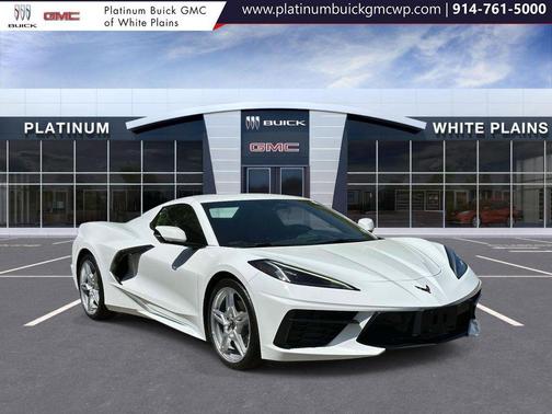 Arctic White 2024 Chevrolet Corvette Stingray w/1LT