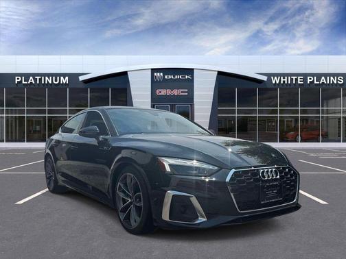 Mythos Black Metallic 2023 Audi A5 Sportback 45 S Line Premium Plus