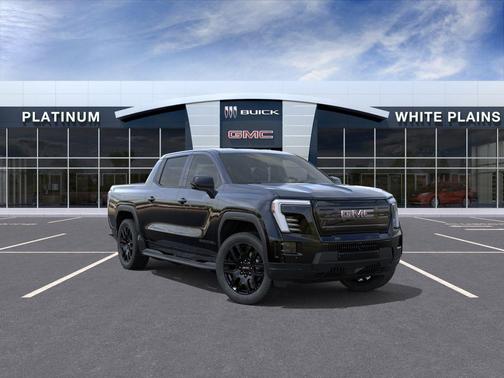 Onyx Black 2026 GMC Sierra EV Standard Range Elevation