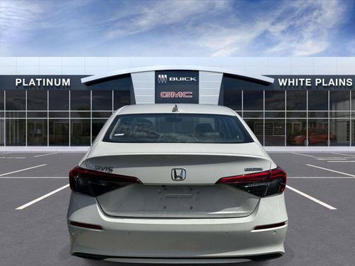 Platinum White Pearl 2024 Honda Civic Touring