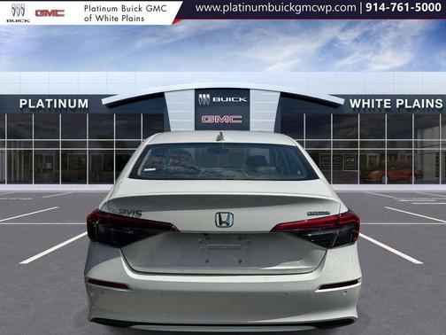 Platinum White Pearl 2024 Honda Civic Touring