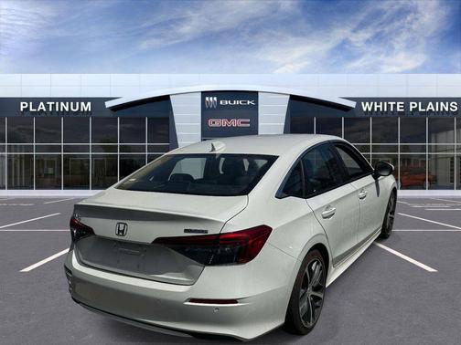 Platinum White Pearl 2024 Honda Civic Touring