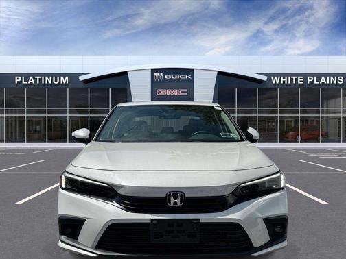 Platinum White Pearl 2024 Honda Civic Touring