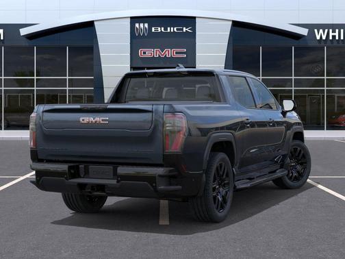 Deep Ocean Metallic 2026 GMC Sierra EV Standard Range Elevation
