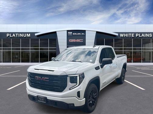 Summit White 2023 GMC Sierra 1500 Elevation
