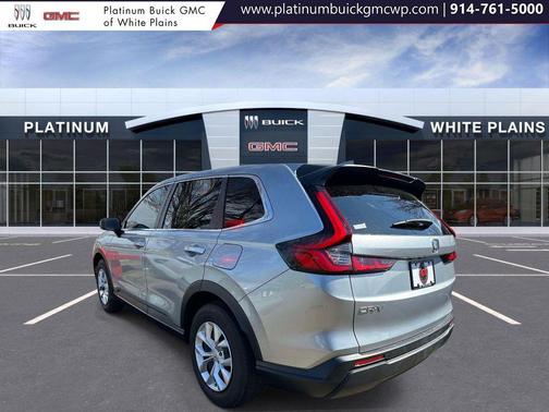 Solar Silver Metallic 2025 Honda CR-V LX AWD