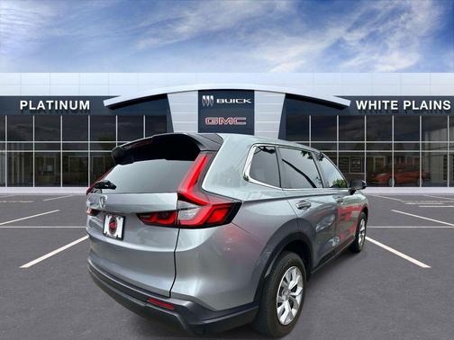 Solar Silver Metallic 2025 Honda CR-V LX AWD