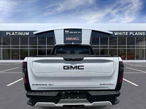Summit White 2025 GMC Sierra EV Extended Range Denali