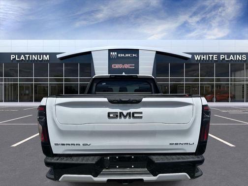 Summit White 2025 GMC Sierra EV Extended Range Denali