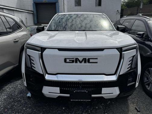 Summit White 2025 GMC Sierra EV Extended Range Denali