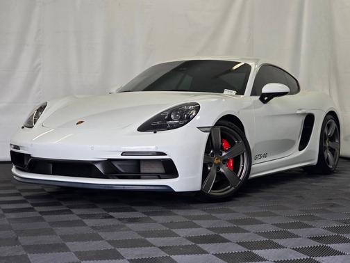 White 2024 Porsche 718 Cayman