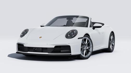 White 2025 Porsche 911